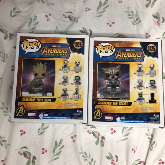 Set of 6 FUNKO POP Avengers, infinity war.     1021-1026 Walmart set.. - Picture 7 of 12